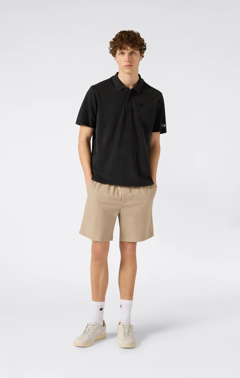 Men’s Washed Effect Polo Icons