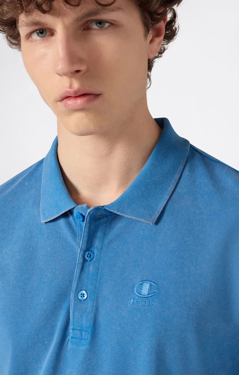 Men’s Washed Effect Polo Icons