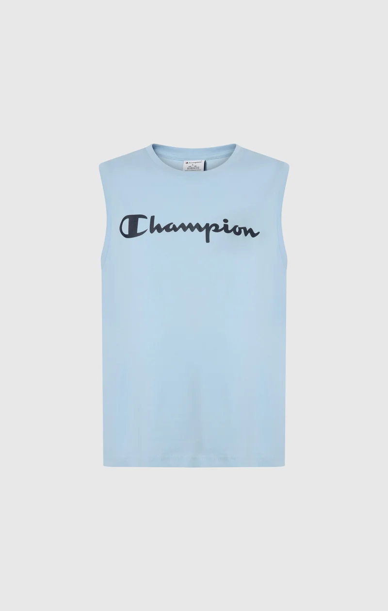 Boys' Tank Top with Maxi Printed Logo