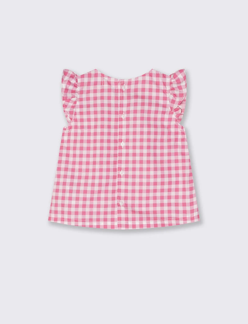 Camicia in popeline: casual e versatile - Rosa big bubble