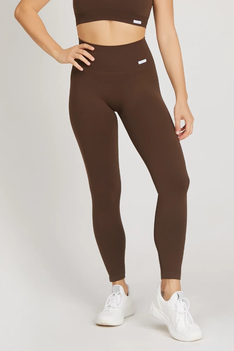 Leggings Soft Push Up Confidence Cioccolato