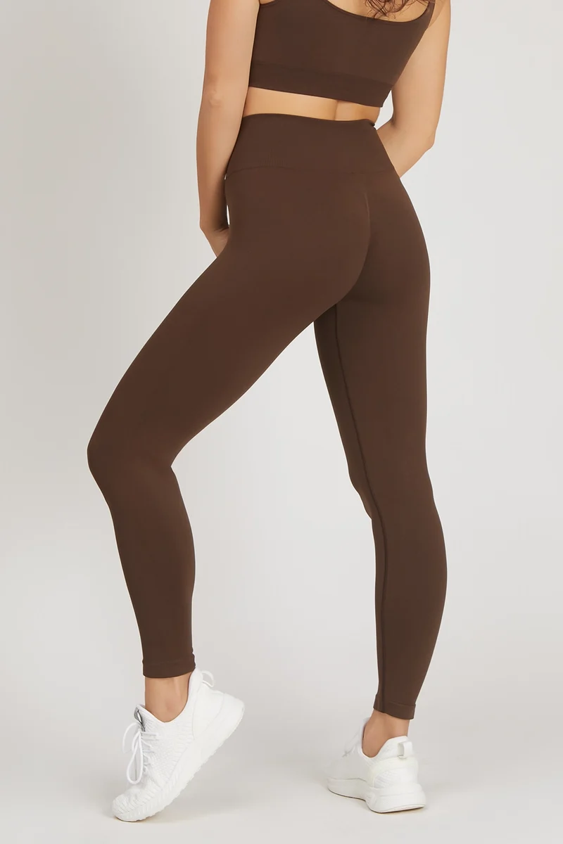 Leggings Soft Push Up Confidence Cioccolato