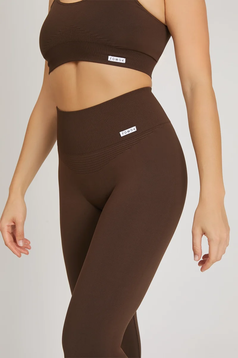 Leggings Soft Push Up Confidence Cioccolato