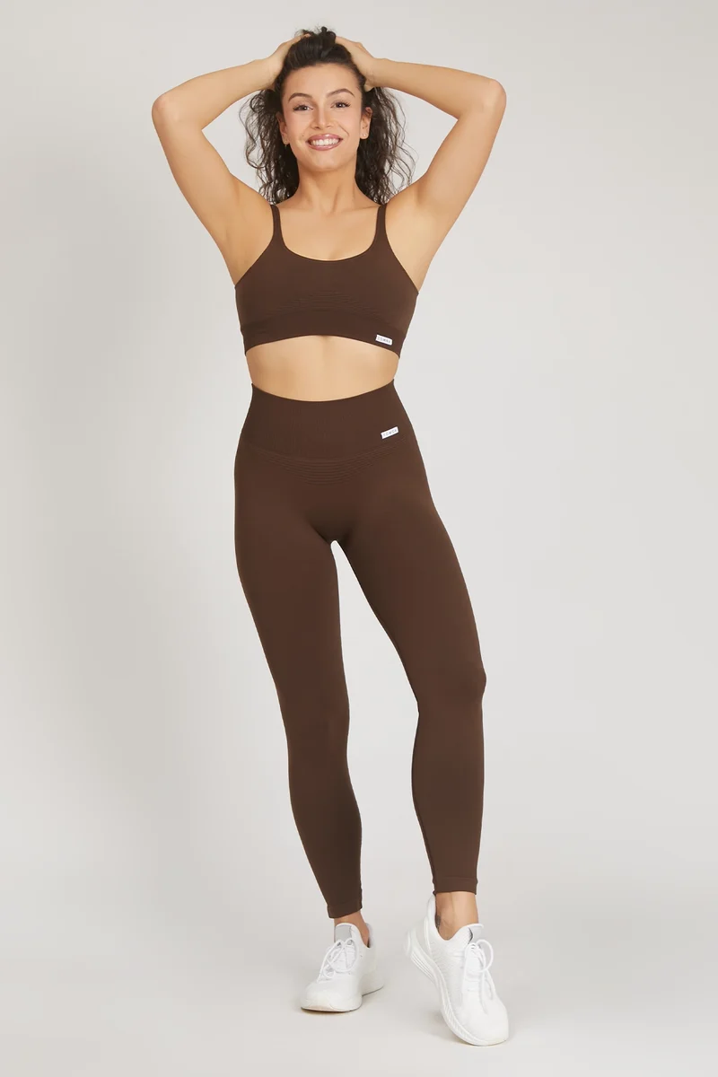 Leggings Soft Push Up Confidence Cioccolato