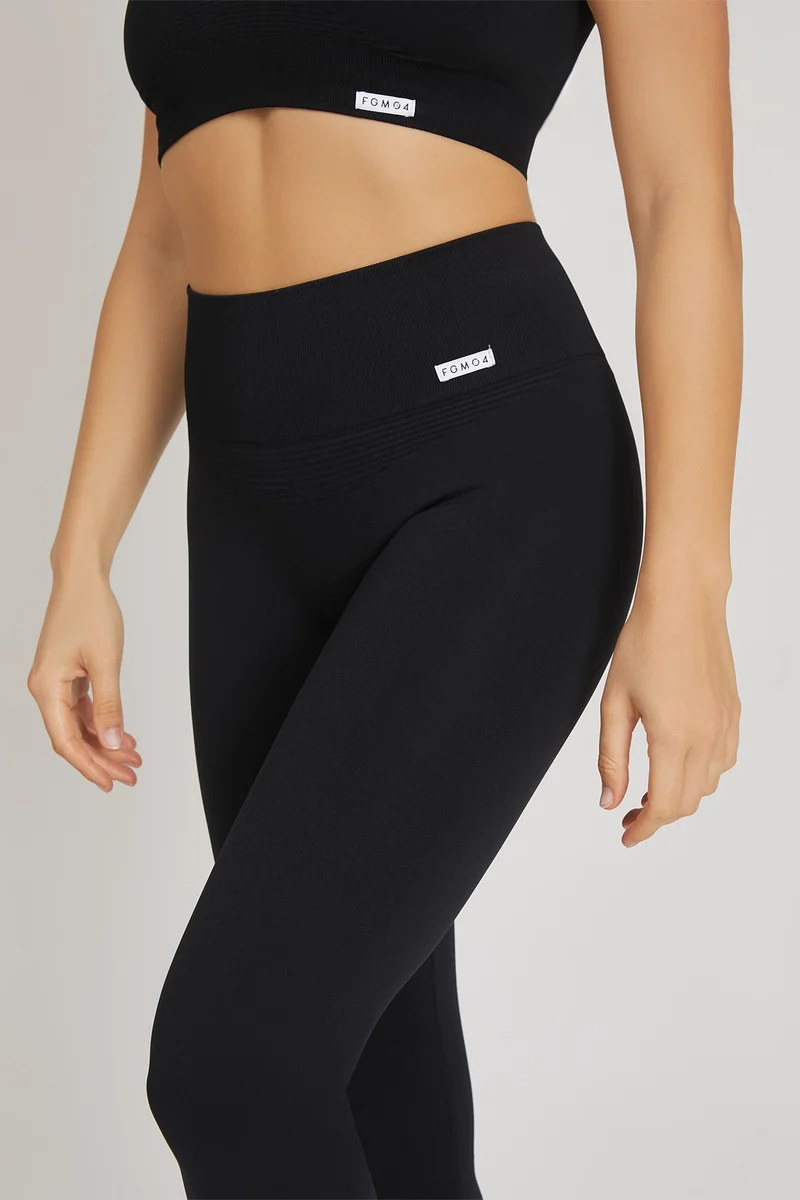 Leggings Soft Push Up Confidence Nero
