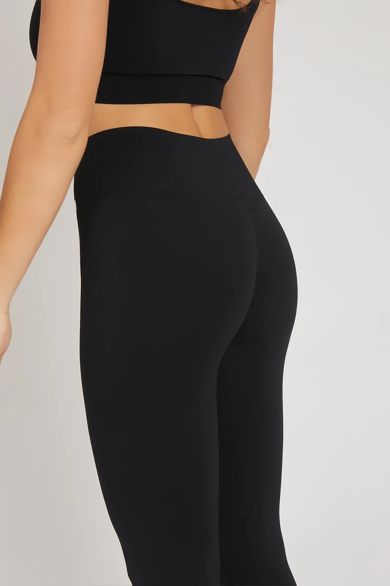 Leggings Soft Push Up Confidence Nero