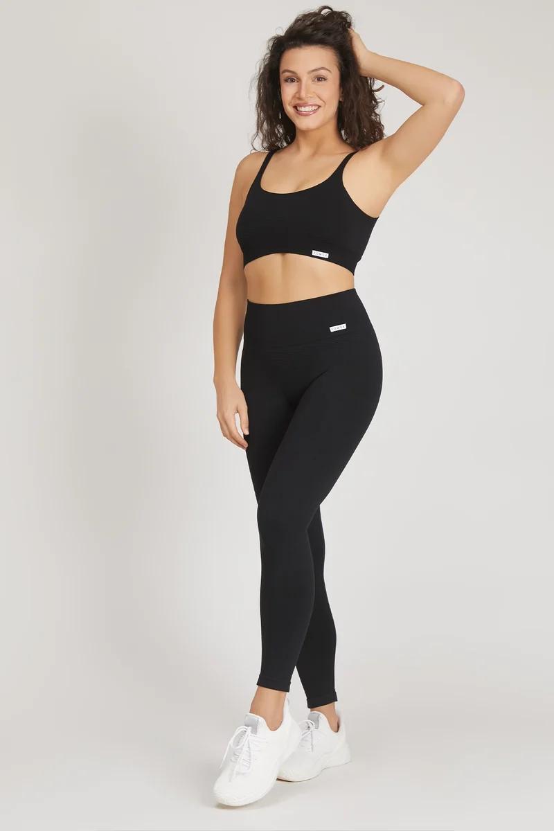 Leggings Soft Push Up Confidence Nero
