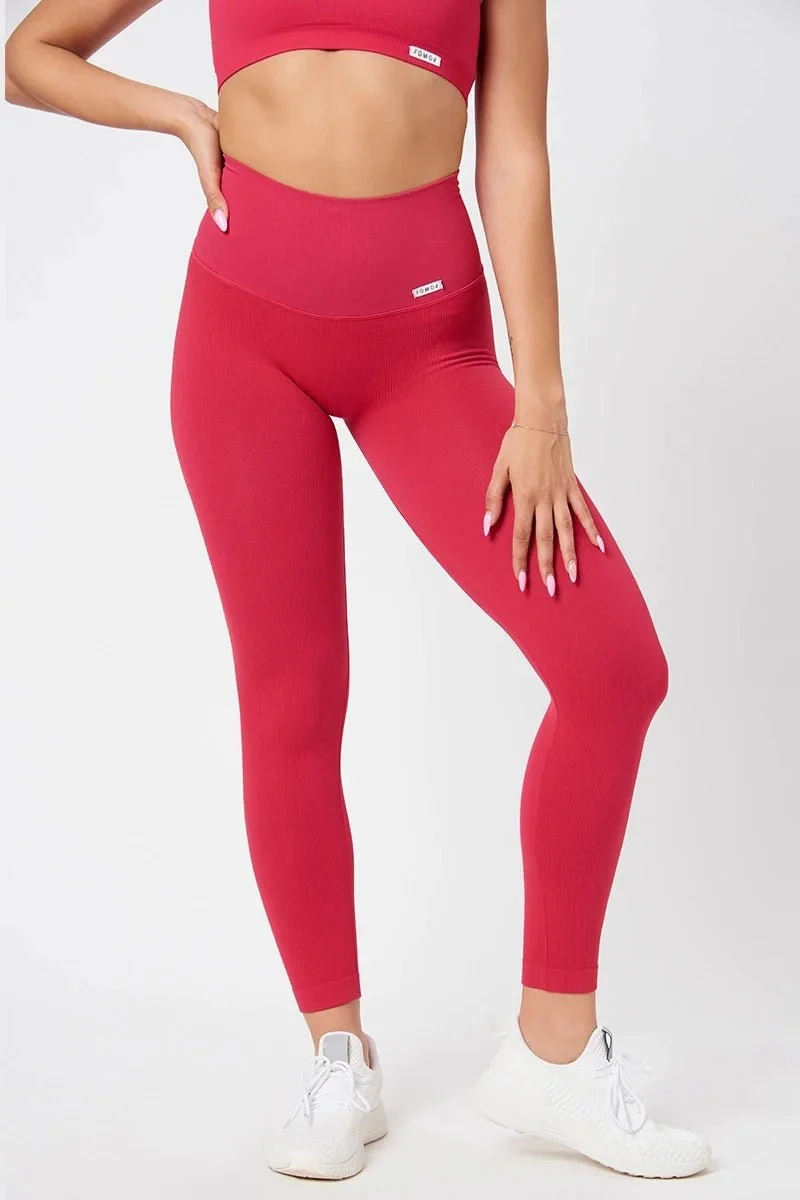 Leggings Push Up Calipso Magenta Costine