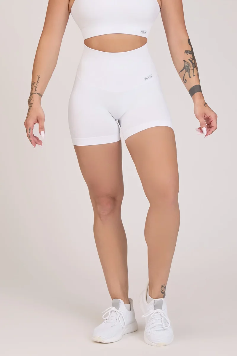 Shorts Push Up All-Up Bianco