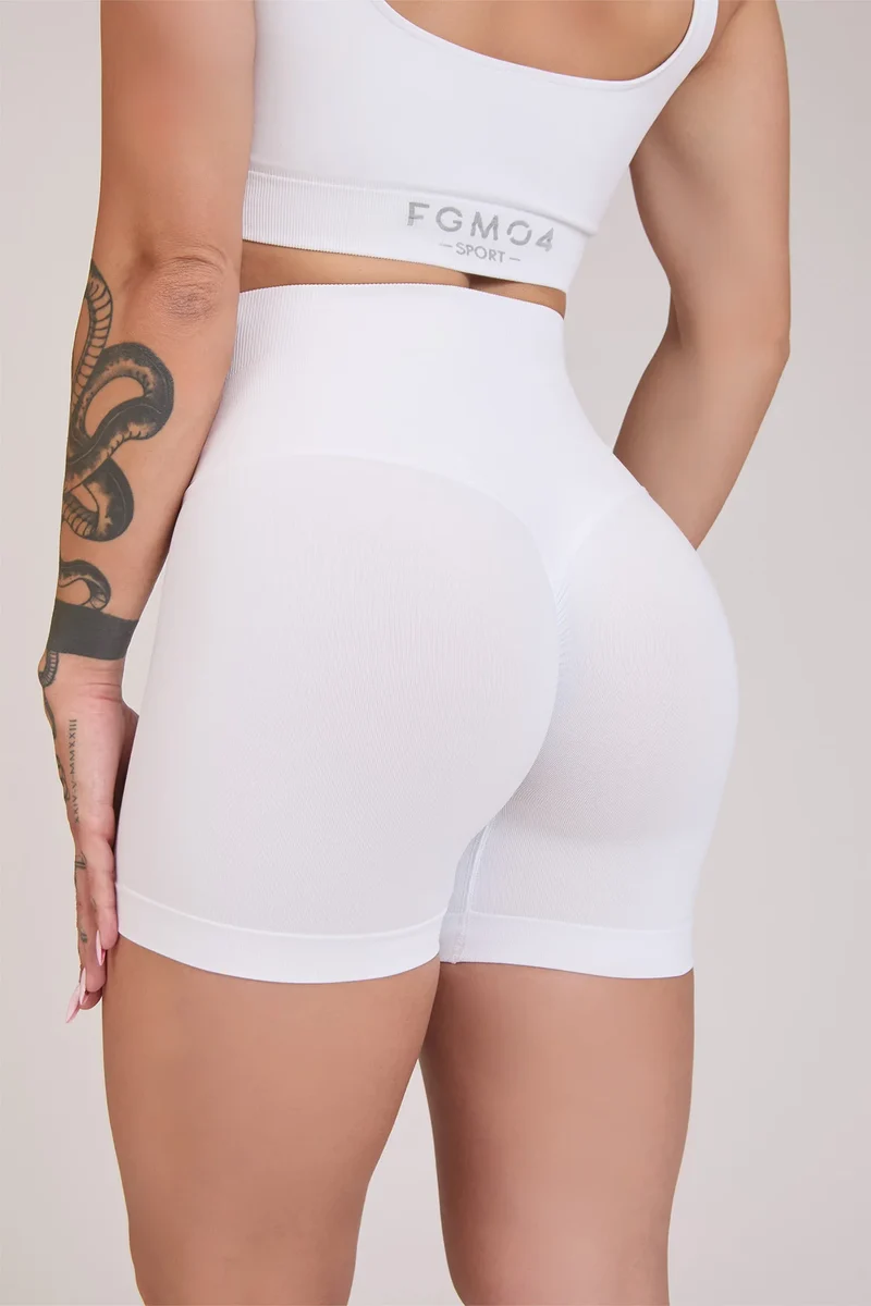 Shorts Push Up All-Up Bianco