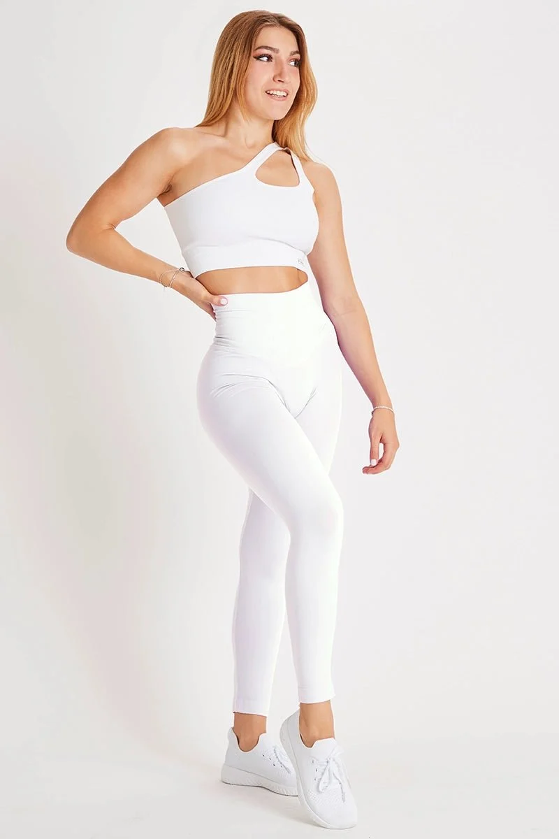 Leggings Push Up All-Up Bianco