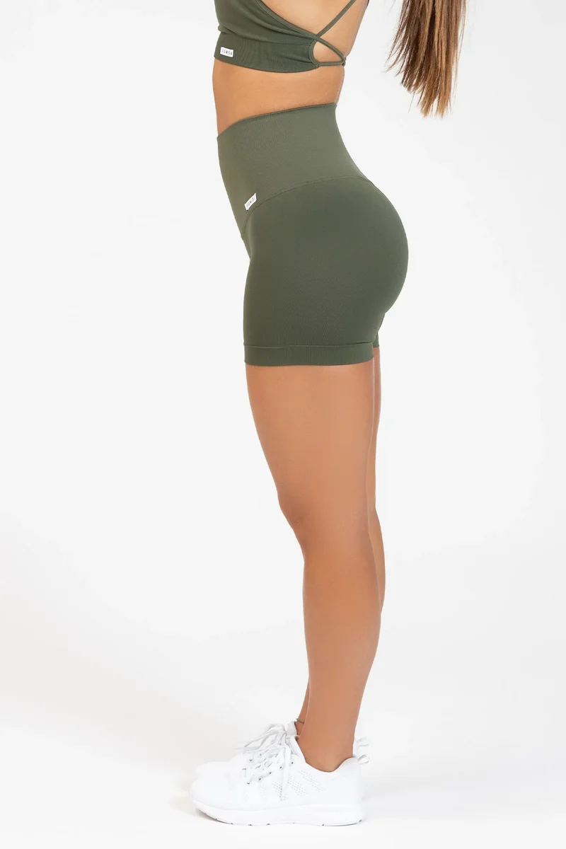 Shorts Push Up All-Up Verde Militare