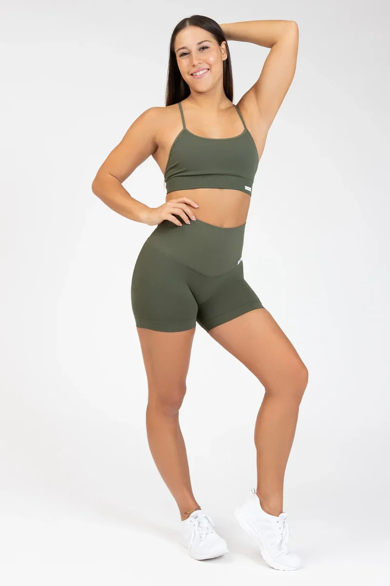 Shorts Push Up All-Up Verde Militare