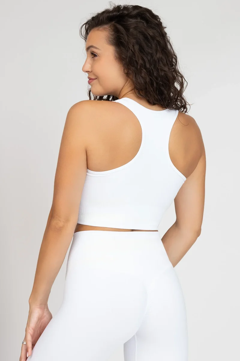 Top Goth Bianco