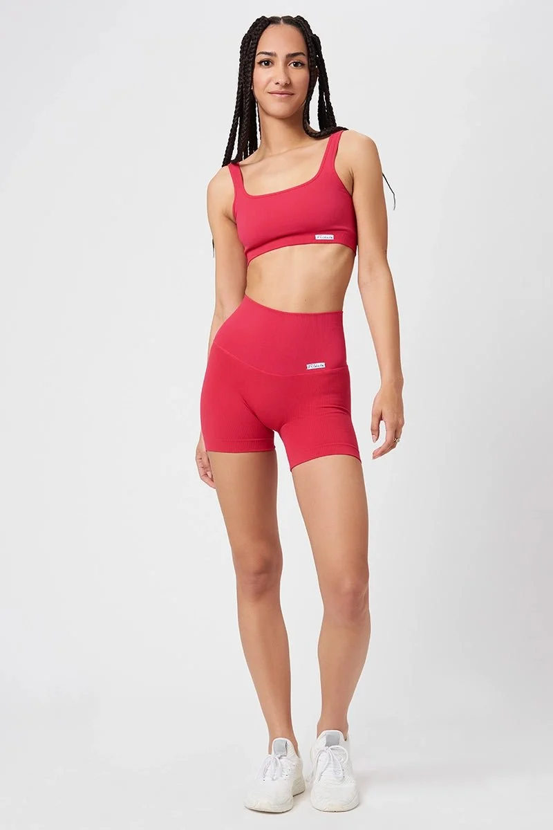 Shorts Push Up Calipso Magenta Costine