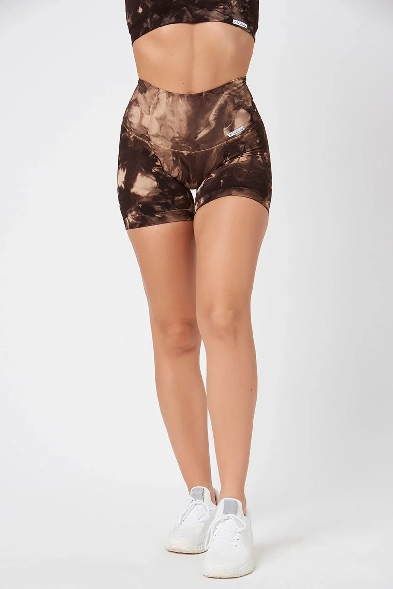 Shorts Push Up Elements Terra Beige Marrone