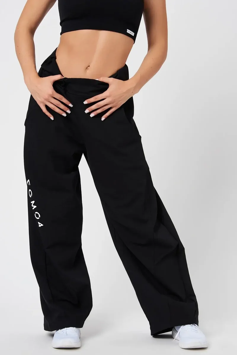 Pantalone Donna Baggy Ikonic Nero