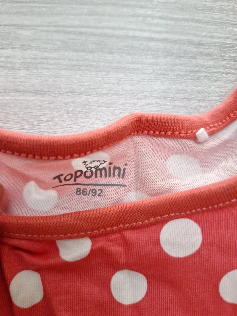 Topomini Sommerkleid Punkte 86/92
