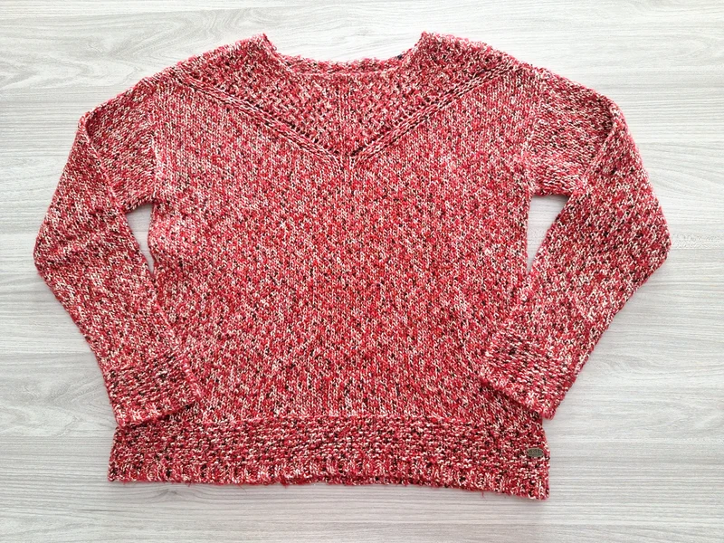 EDC Strickpullover Glitzerfäden 34