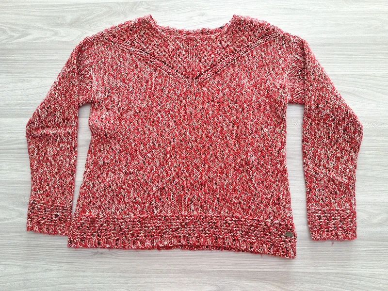 EDC Strickpullover Glitzerfäden 34