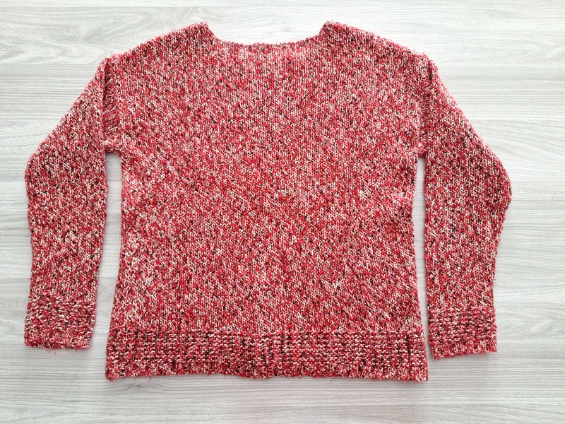 EDC Strickpullover Glitzerfäden 34
