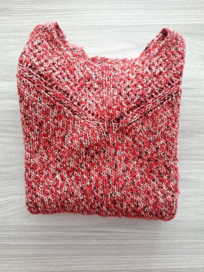 EDC Strickpullover Glitzerfäden 34
