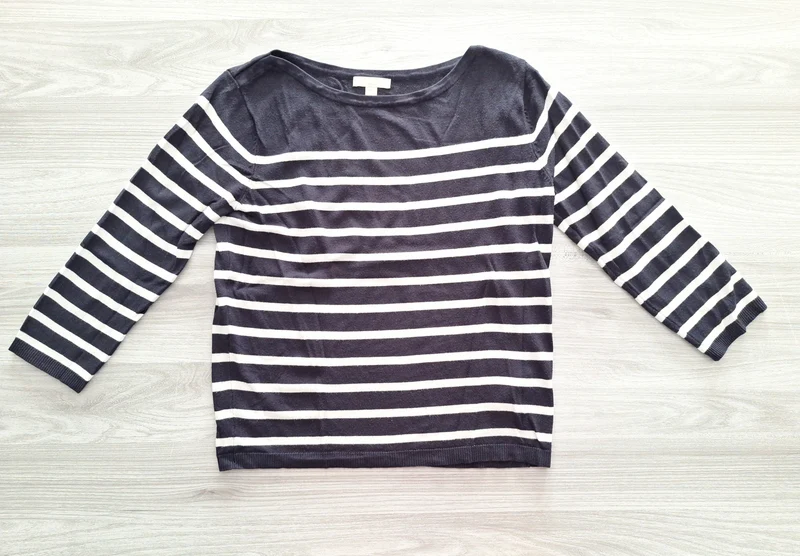 H&M Langarmshirt Streifen 36
