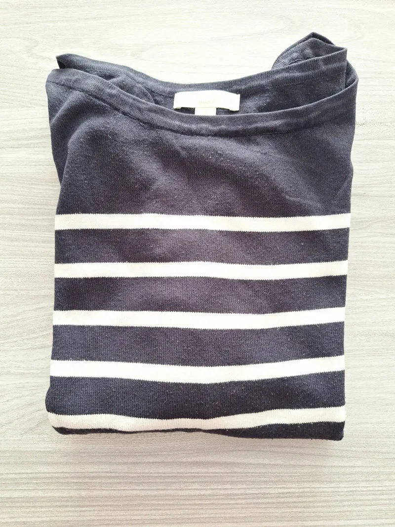 H&M Langarmshirt Streifen 36