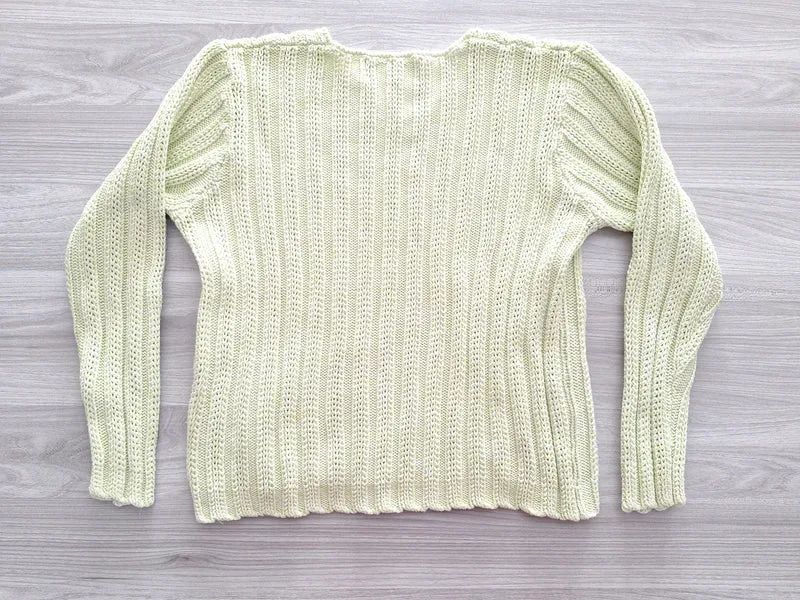 Fabrizio A. Strickpullover Strukturstrick 38