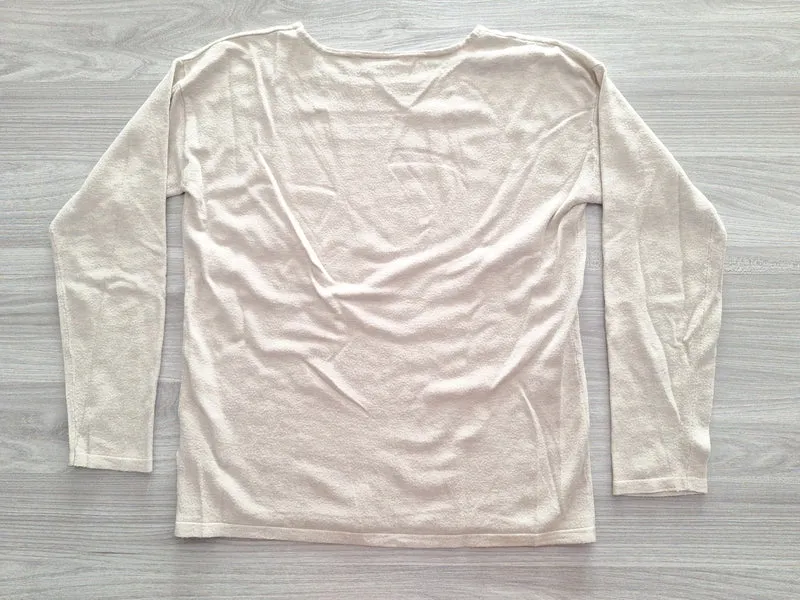 Canda Feinstrickpullover Oversize Noppen 34