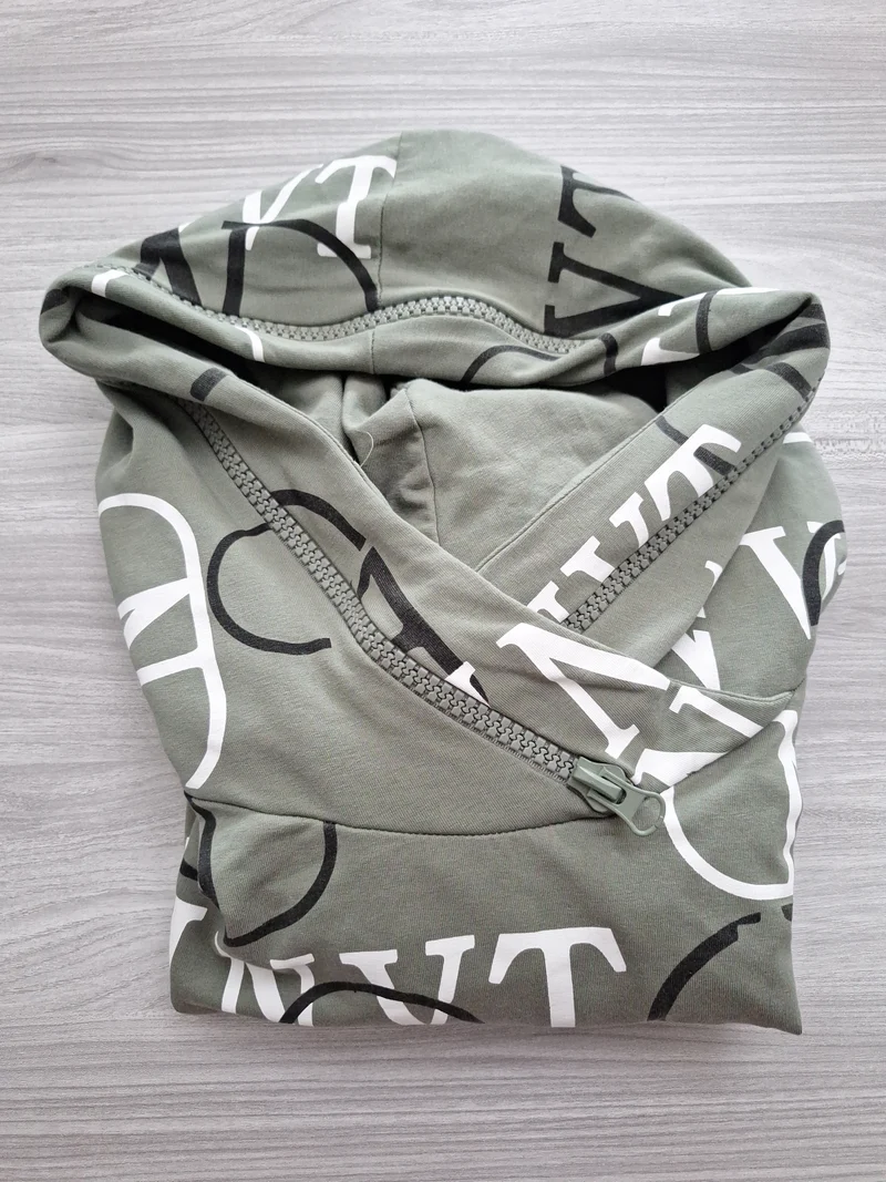 Megi Kapuzenpullover Buchstabenprint 36/38