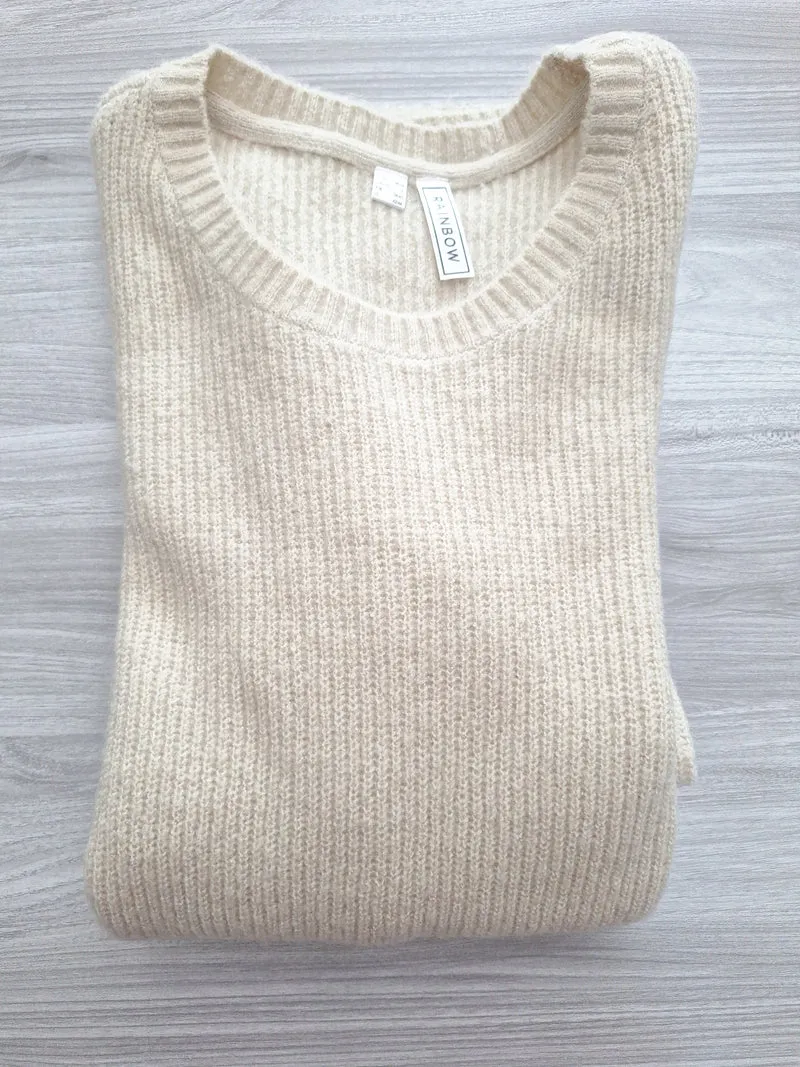 Rainbow Strickkleid Longpullover 36/38