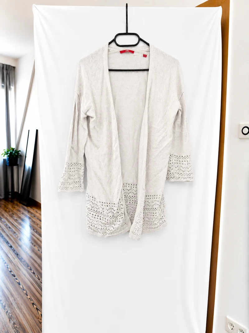 s.Oliver Longcardigan Häkelspitze 36