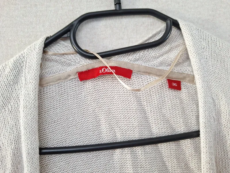 s.Oliver Longcardigan Häkelspitze 36