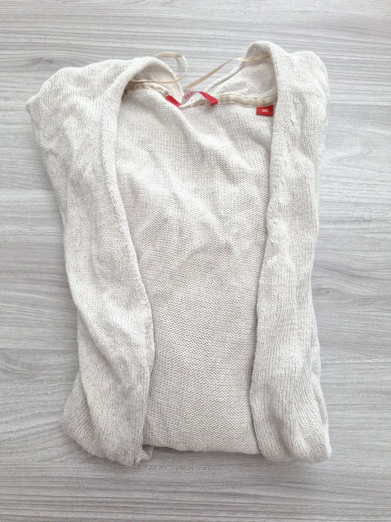 s.Oliver Longcardigan Häkelspitze 36