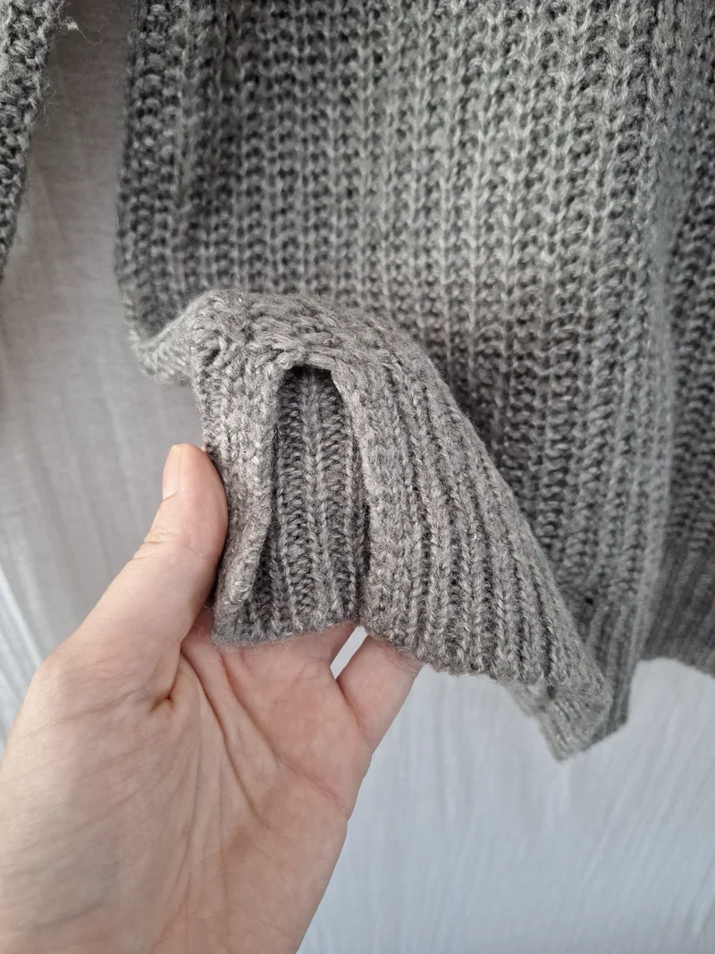 Aniston Strickkleid Longpullover 38