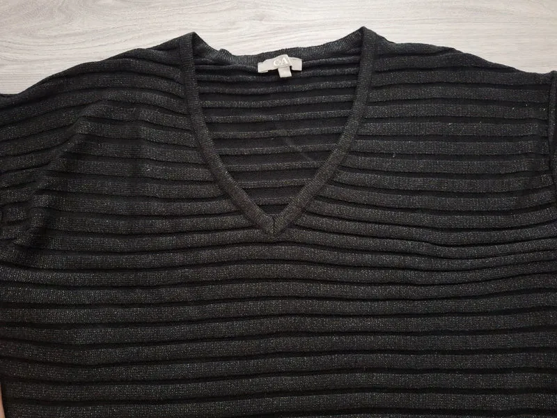 C&A Longpullover Glitzer 36