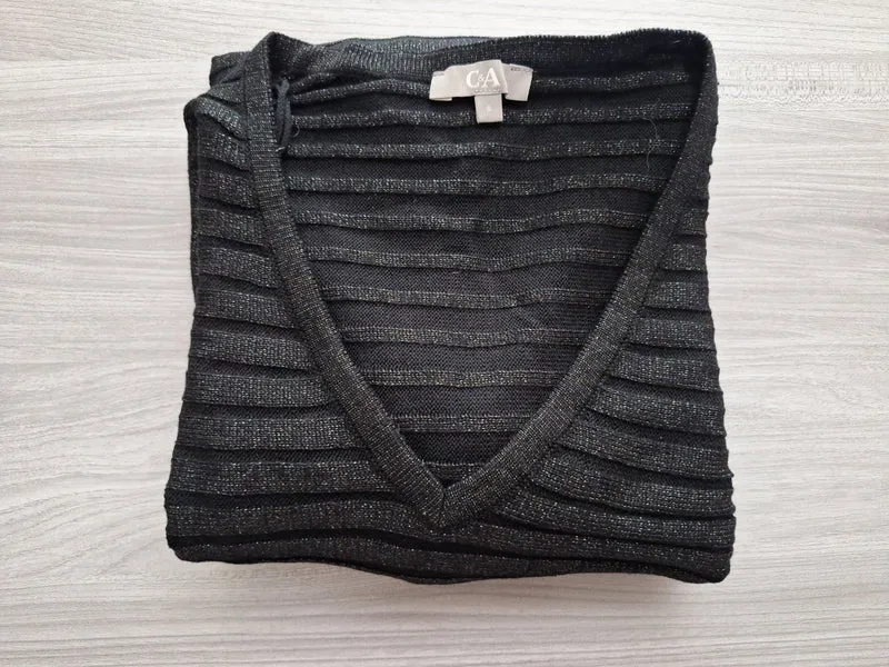 C&A Longpullover Glitzer 36