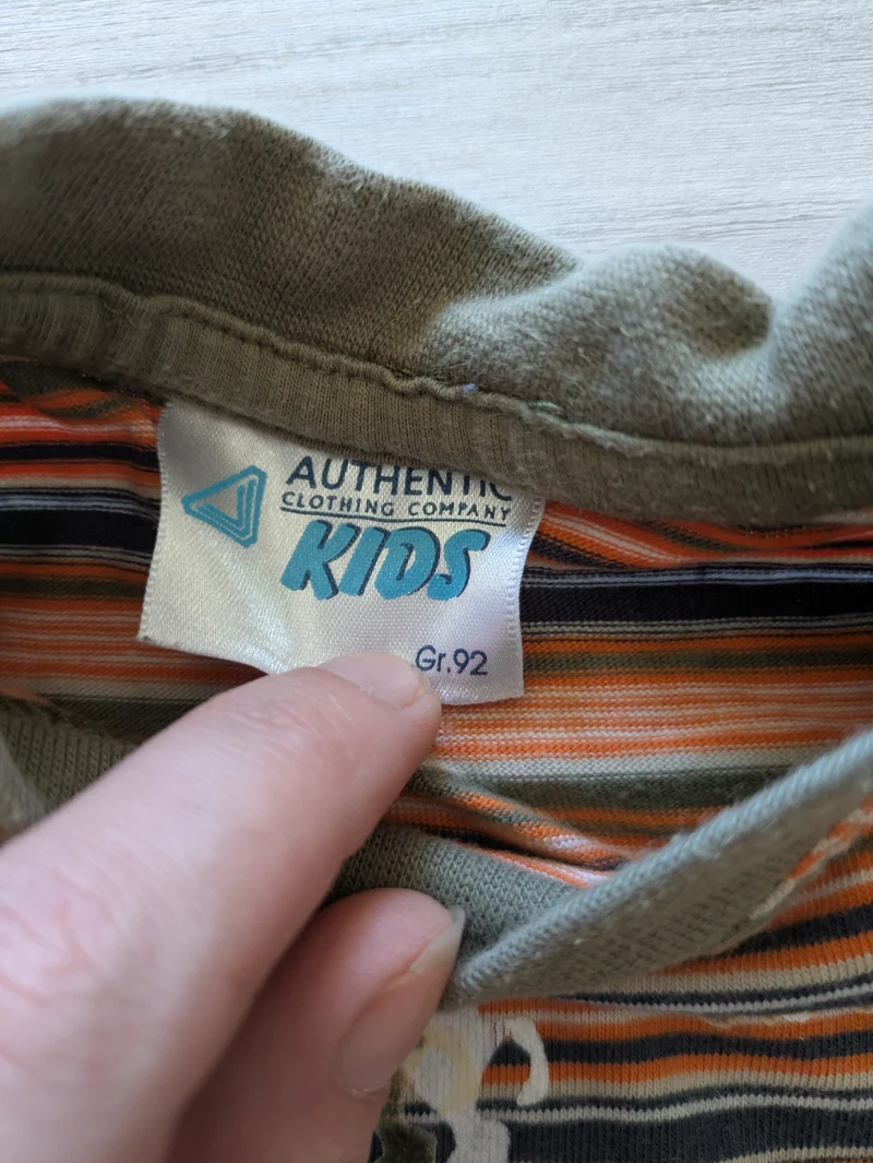 Authentic T-Shirt Streifenprint 92