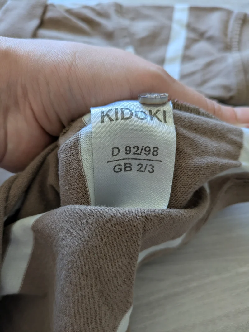 Kidoki Poloshirt Streifen 92/98