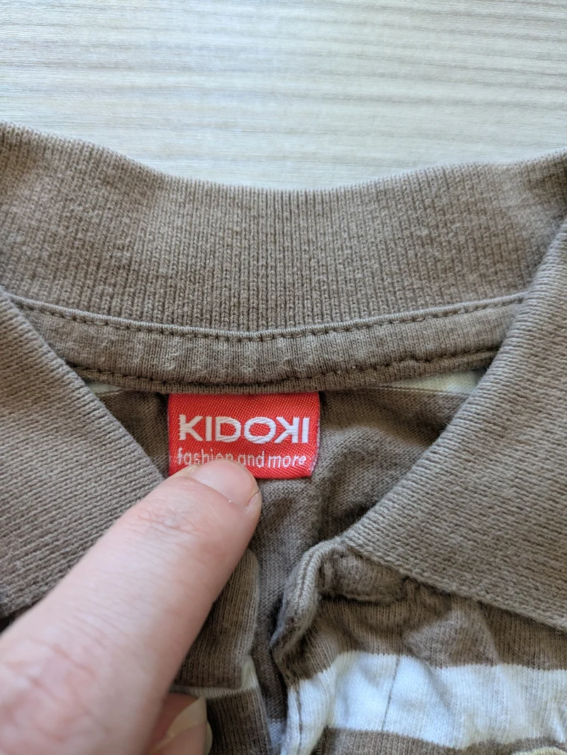 Kidoki Poloshirt Streifen 92/98