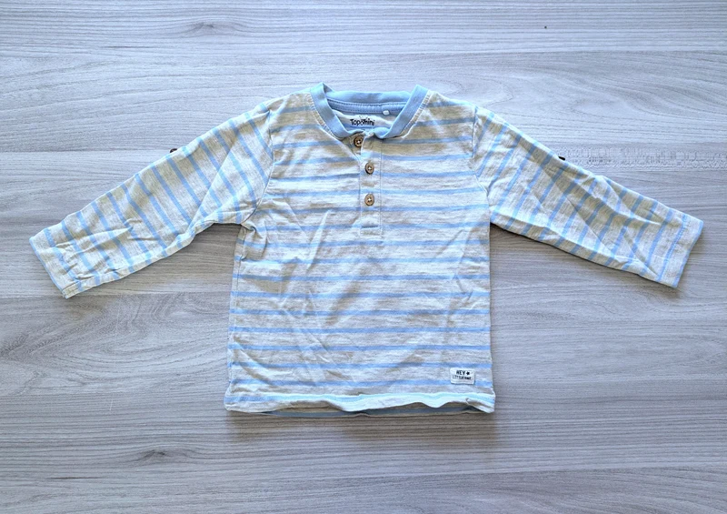 Topomini Langarmshirt Gestreift 86