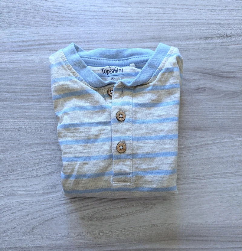 Topomini Langarmshirt Gestreift 86