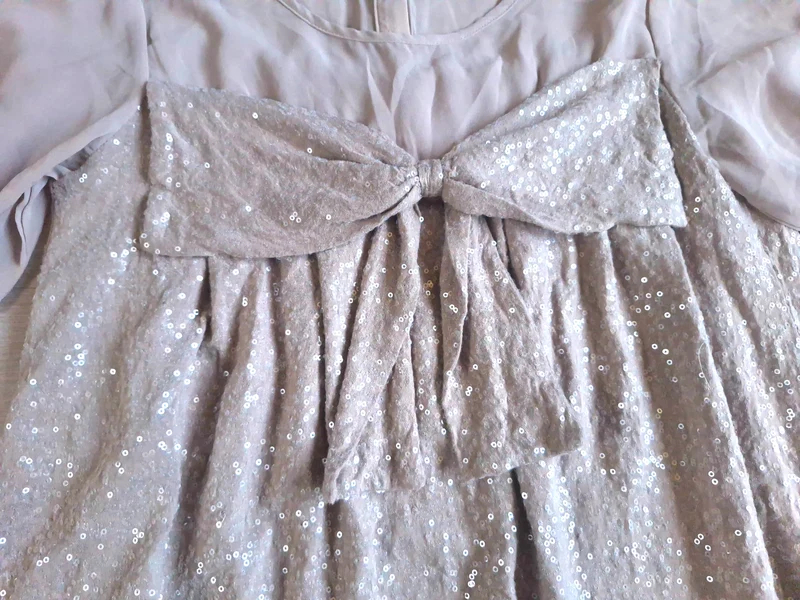 Darling Paillettenbluse 36