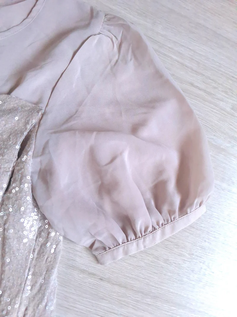Darling Paillettenbluse 36