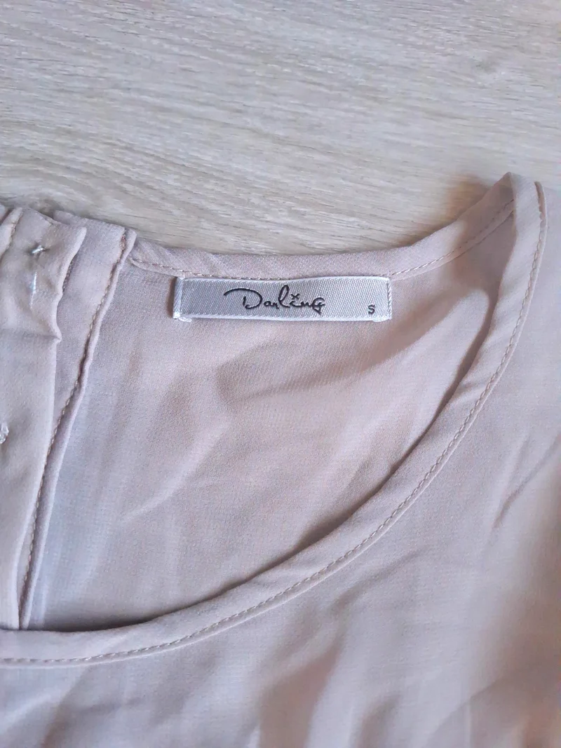 Darling Paillettenbluse 36