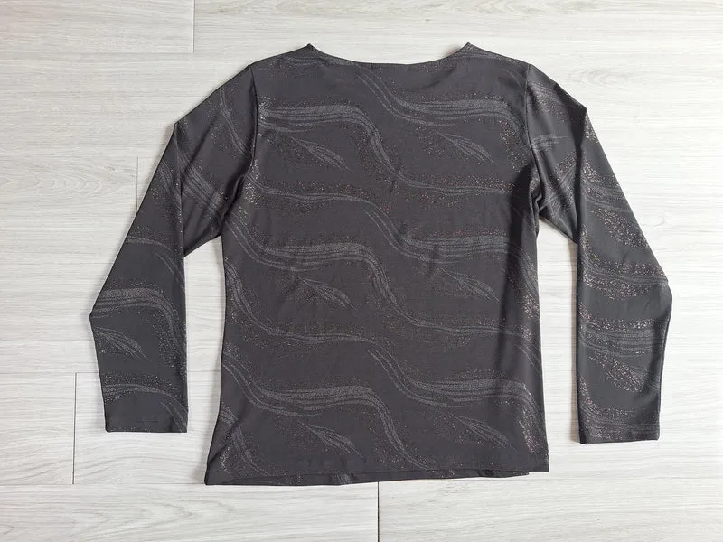 Sixth Sense Langarmshirt Glitzer 38