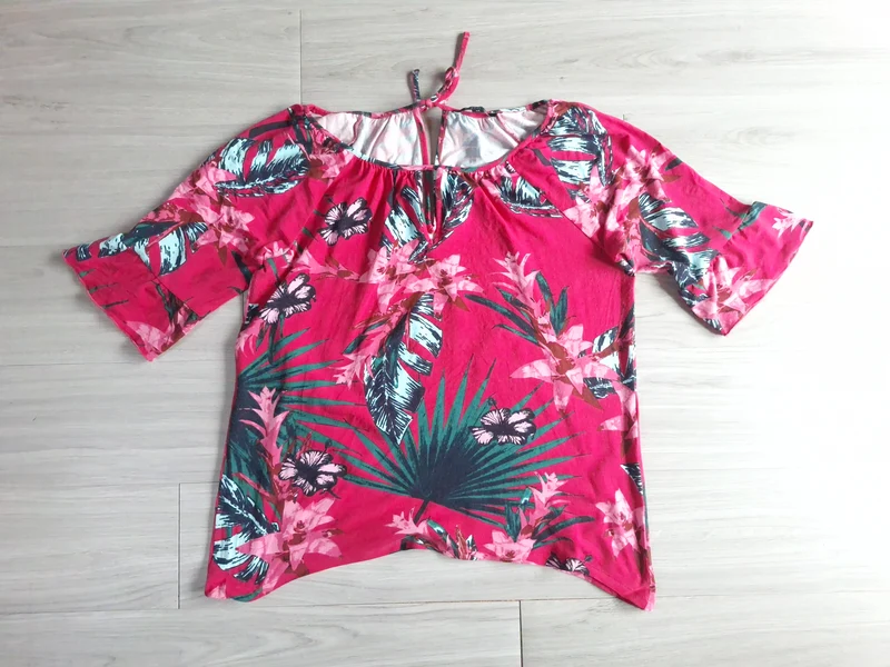 Comma Blusenshirt Tropical 42