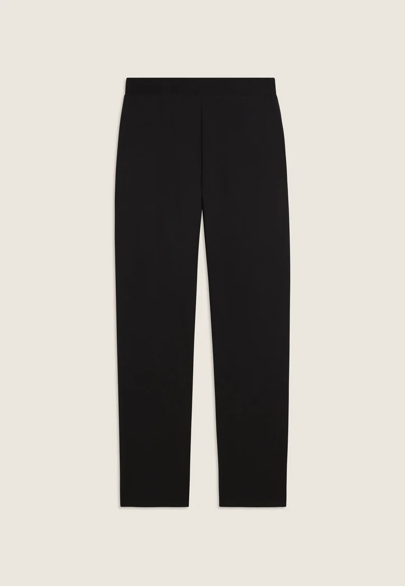 FREDDY straight-leg joggers with rhinestones - Black