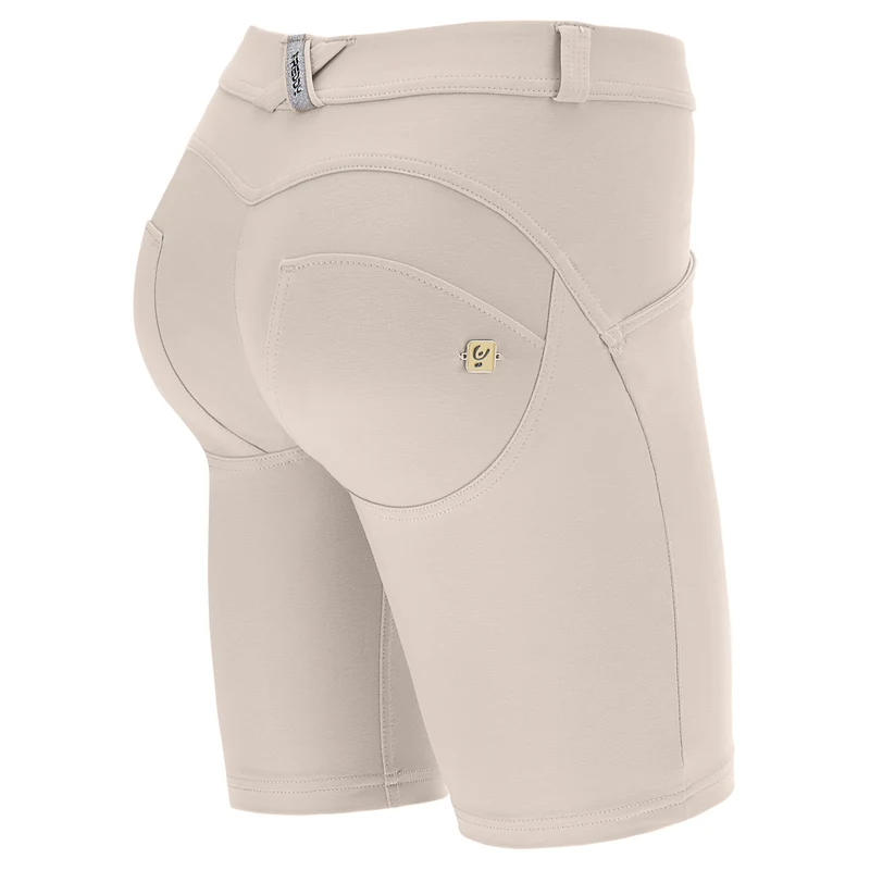 WR.UP Push-Up Regular Waist Biker Shorts Pants - Moonbeam Beige